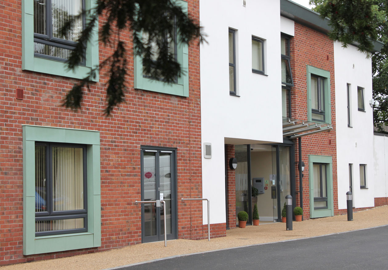 Residential - Older Persons - Dove & Meadow Court - Entrance
